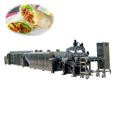 Automatic Tortilla Production Line for wheat / corn Flour
