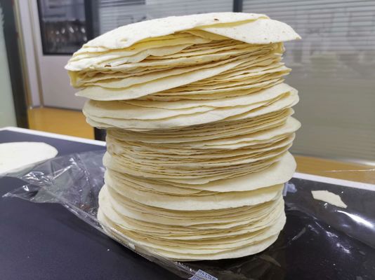 Two Heads Wheat Flour Tortilla Making Machine Stainless Steel