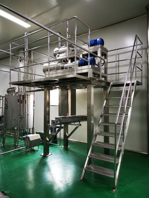 Verse Apple Puree En Pasta Productielijn Aseptische Verpakking 2t/H Input