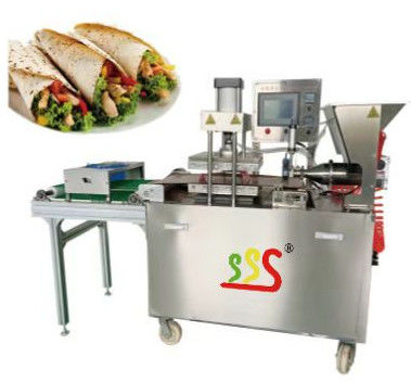 304 roestvrij staal tortilla productielijn BP350 met Delta Control System voor 200-300 stuks per uur