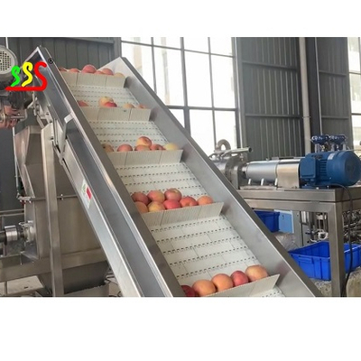 5000 kg / uur vers appelpulpverwerkingssysteem Productieapparatuur 50Hz