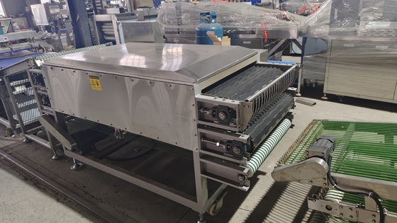 Kleine automatische tortilla-machine gasoven 1400 stuks per uur
