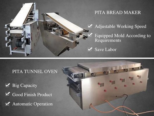 Makkelijke bediening Commerciële tortilla machine voor en automatische productie