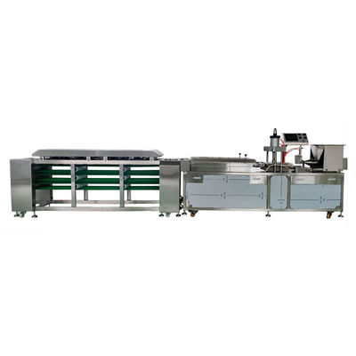 Two Heads Wheat Flour Tortilla Making Machine Stainless Steel
