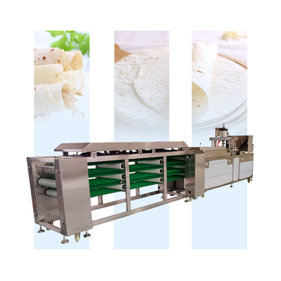Grote commerciële tortillamachine BP-450 voor authentieke en verse tortilla's