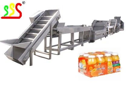 2t/H mango Juice Processing Machine 300 - 500ml-Flessenverpakking