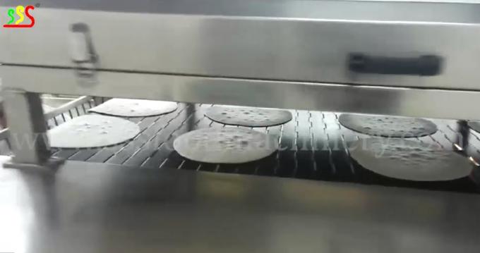10cm Elektrische het Verwarmen 1300pcs/h Tortillaproductielijn 1