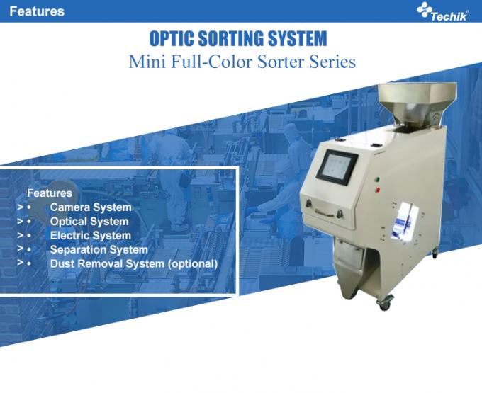 Mini rijst / koffiebonen / graan kleur sorteermachine voor de Afrikaanse markten 1