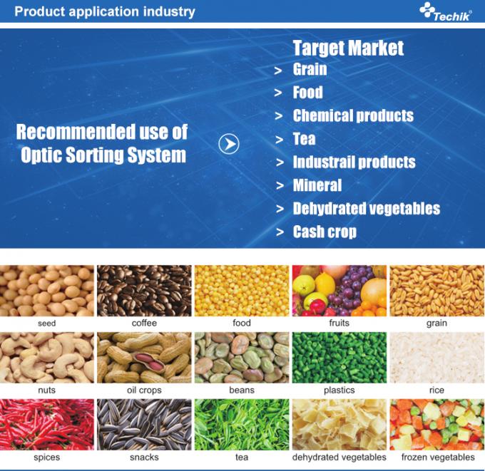 Mini rijst / koffiebonen / graan kleur sorteermachine voor de Afrikaanse markten 3