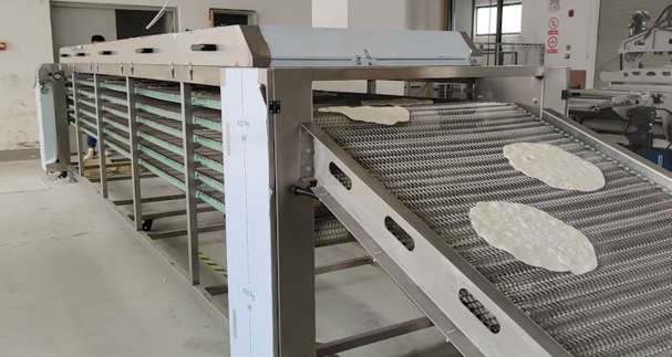 Laag Energie Hoge Snelheid 2000 stuks/u Tortilla Maker Machine 9